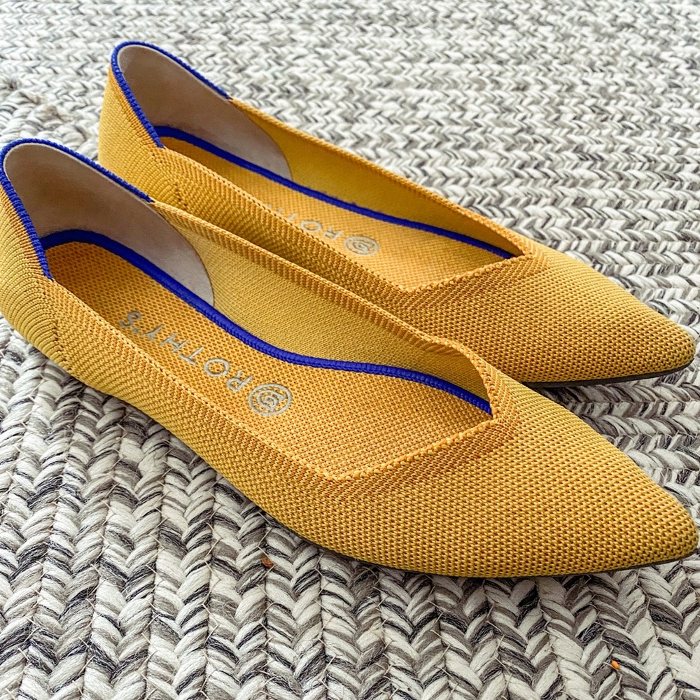 Rothy’s The Point Size 9 Marigold